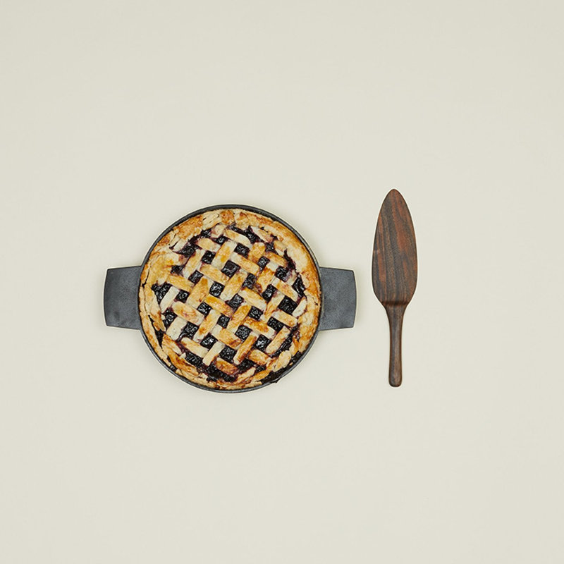 Hand Carved Cake Server