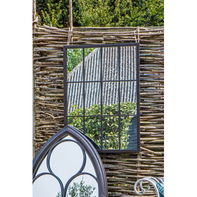 Turcot Metal Flat Wall Mirror