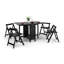 Alfreda 4 - Person Drop Leaf Dining Set-91992469