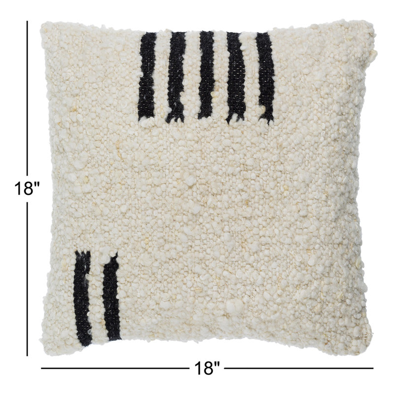 Coussin Blakesburg, Duvet, 18 po x 18 po