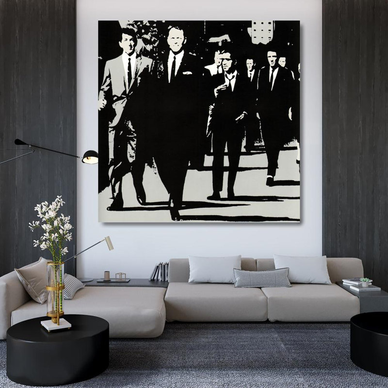 Rat Pack, 36" H x 36" W