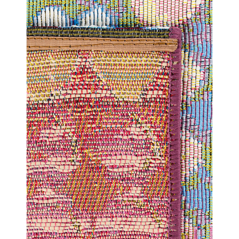 Pulse Hower Indoor/Outdoor Area Rug, Square 8'
