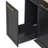 59.3-Inch Rolling Kitchen Island, With Power Sockets And Storage Space, 2 Pull-Out Cabinet Storage Racks And Fallen Leaves, With Trash Can Storage Space-424344587