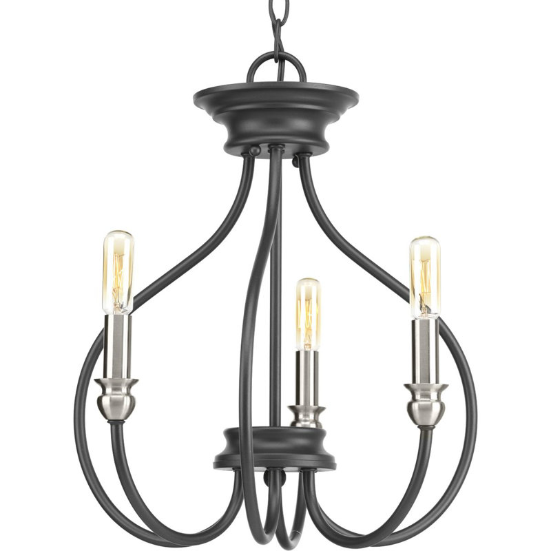 Plafonnier semi-encastré 3 lumières 15,25 po Driskell