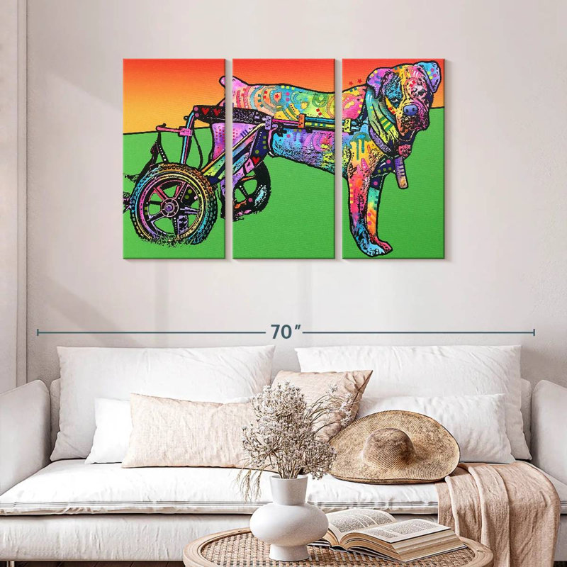 Brampt Ospa On Wheels, 28" H x 45" W