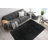 Feather Talisha Black Area Rug-232157848