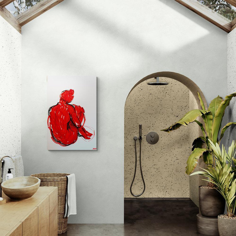 Red 40, 36" H x 24" W
