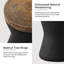 Table d'appoint en béton Kanab-354269156