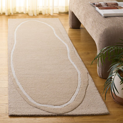 Laine touffetée à la main Fifth Avenue; Viscose Tapis d'intérieur en coton