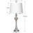 28.75” Tall Metal Dimmable Table Lamp with Touch Control and USB Ports, Bulb Included-248867428