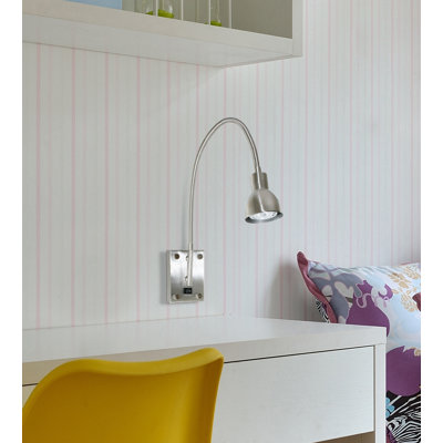 Maffei LED Plug-in Swing Arm Sconce