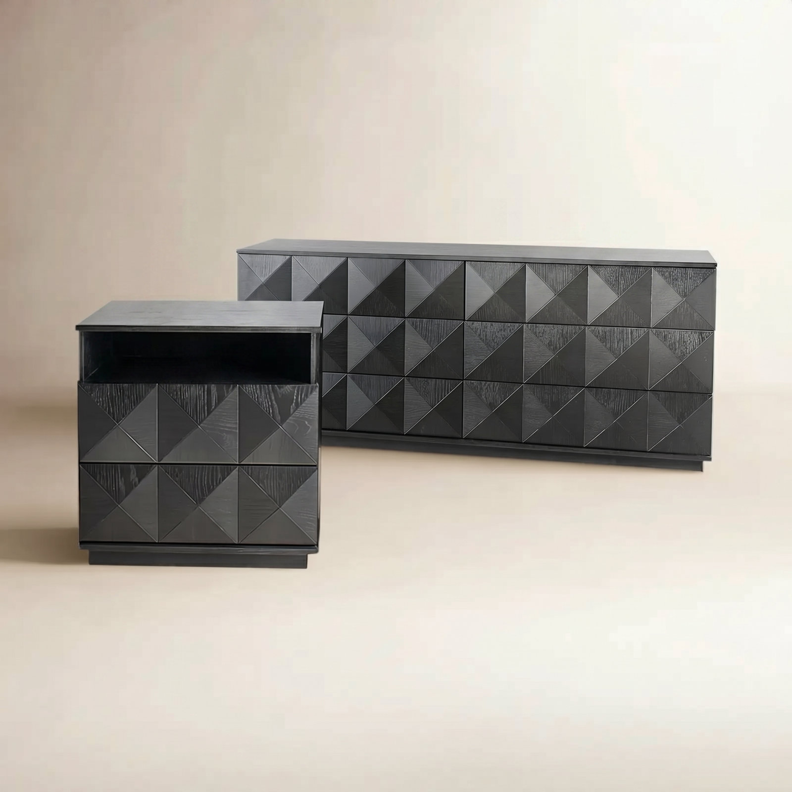 Iriye Bedroom Set, Black