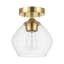 Molchadsky Glass Semi Flush Mount-71942728-71942729