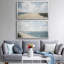 Beach Stroll - Ensemble de 2 peintures sur toile encadrées-1532866384-1532866385