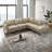 Mouloud 2-Piece Genuine Leather Sectional -100234034-100234037