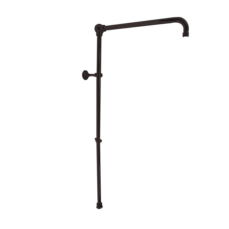 Bras de douche Strom Living avec diamètre de 15,25 po, Bronze huilé non laqué