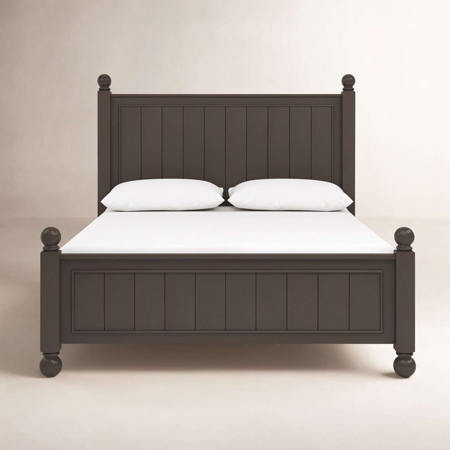 Harper Panel Bed, Queen, Bourbon