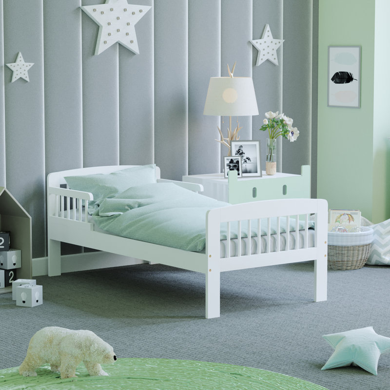 Scorpio Toddler Bed, White (2)