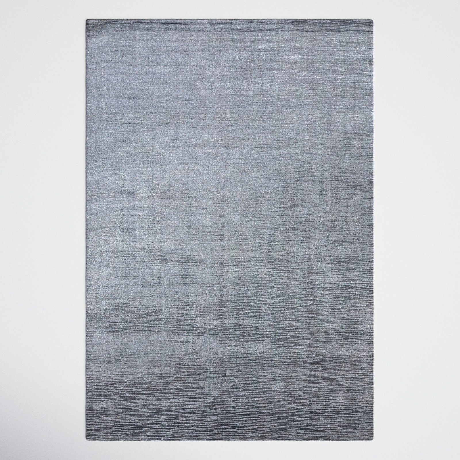 Elba Charcoal Gray Hand-Loomed Rug, Rectangle 12' x 15'