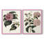«Pink Floral Mix III» - reproduction encadrée de qualité supérieure - prête à être accrochée - aucun clou requis - aucun clou requis-555992879-555992873