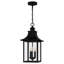 Saburo 3-Light Mystic Black Mini Pendant Light