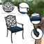 Fauteuil de patio empilable avec coussin Liesl-943436994