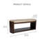 Banc de rangement en bois massif Noah-121354316