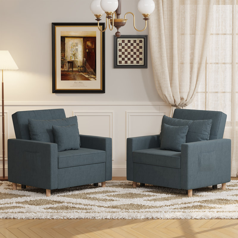 Fauteuil-lit convertible 3-en-1 Heckman 40 po