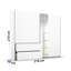 Sevilla 2 Door Manufactured Wood Wardrobe-62275507-62140467
