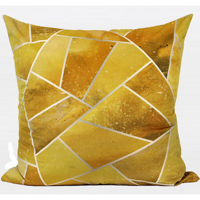 Geometric Pillow Cover