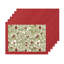 Liljan Floral Rectangle Placemant