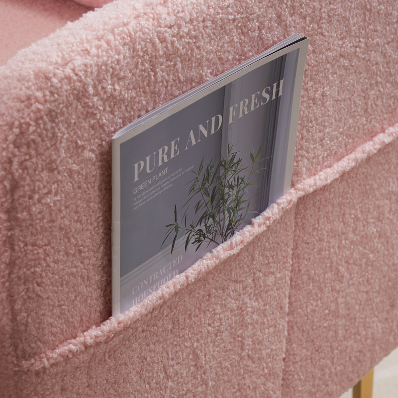 Méridienne gris, Coton rose
