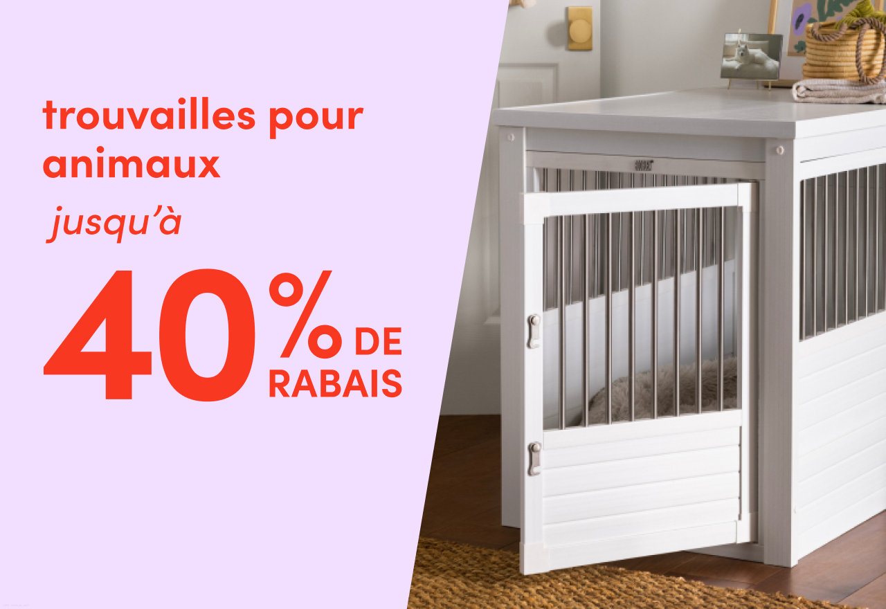 trouvailles pour animaux en solde