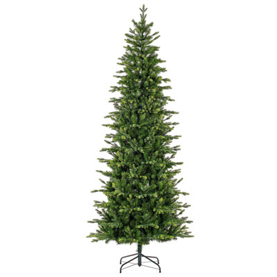 Arbre de Noël artificiel épinette non éclairé avec 2422 pointes PE / PVC The Holiday Aisle® Wistler