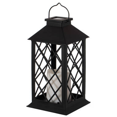 X－MAX FURNITURE 14.4'' Battery Powered Outdoor Lantern