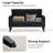 47" W Water-Resistant Faux Leather Upholstered Flip Top Storage Bench-1037787483