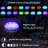 White Low Voltage Battery Powered Integrated LED Deck Light Kit