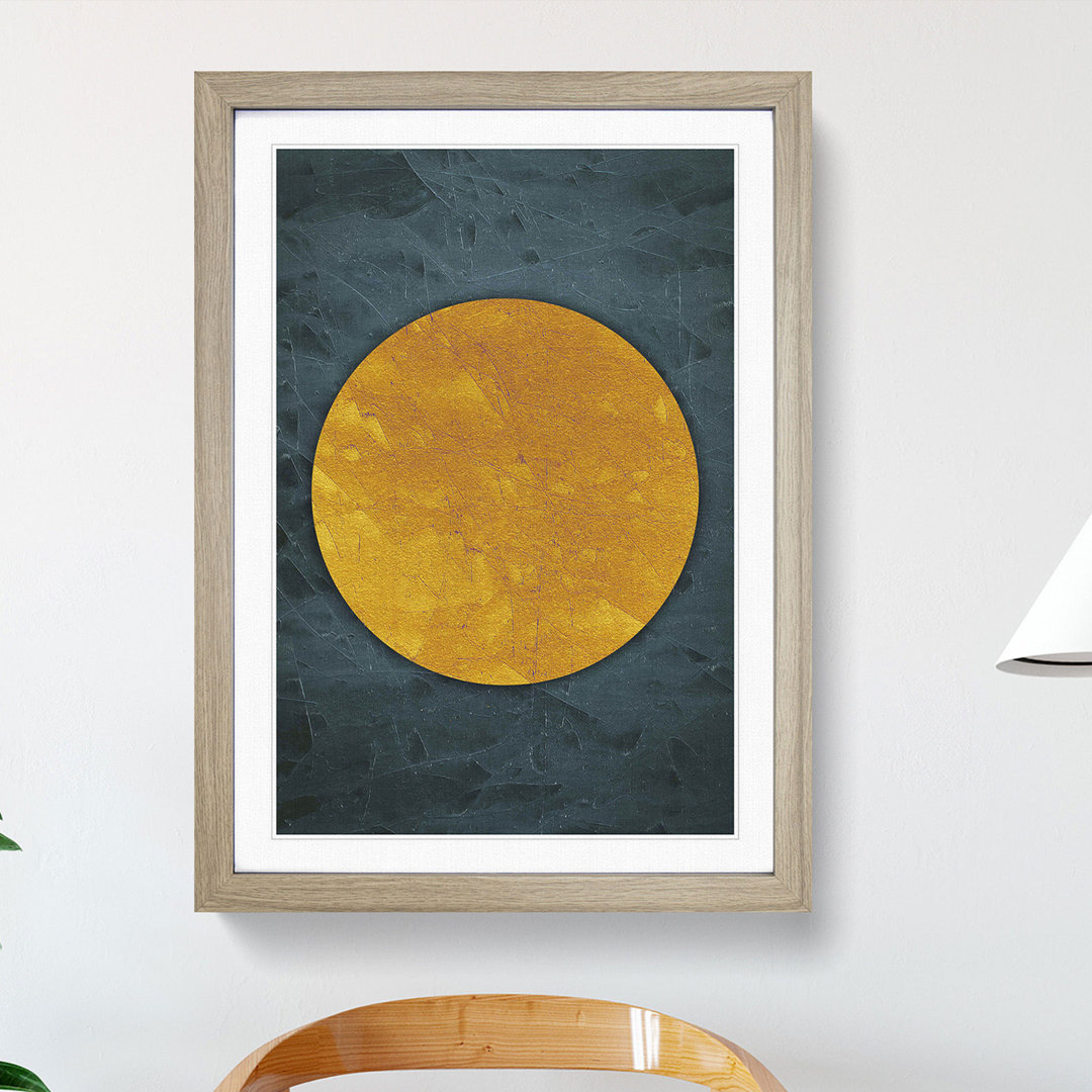 The Sun A1 - Picture Frame Graphic Art