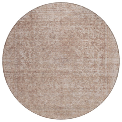 Tapis rond 8 po