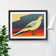 Dove Bird Deco Style Abstract - Single Picture Frame Print