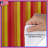 Red Yellow Vertical Stripes Duvet Covers-123586742