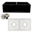 Vineyard 33'' L Double Basin Kitchen Sink