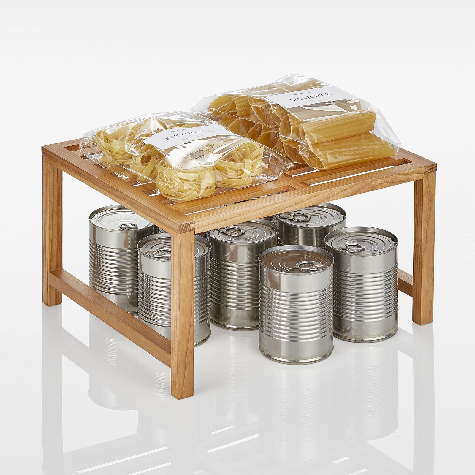 Wooden Kitchen Cupboard Organiser: Style & Storage Combined