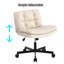 Chaise de bureau pivotante de grande taille