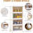 4 Tier Stackable Storage Bins, Storage Containers With Wheels Clear Plastic Storage Bins With 1 Lid, Large Collapsible Storage Box Multifunctional Stackable Storage Drawers For Home Office