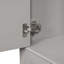Meuble-lavabo moderne avec lavabo, porte à fermeture douce et 3 tiroirs-325107265