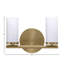 Trinity 2 Light Bath Bar Shown With 2.5" White Muslin Glass-1758781179-1766120898