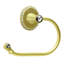 Caché II swing tissue reeded ring left with Swarovski Aurore Boreale Crystals in Gilded Mercury-1581539639