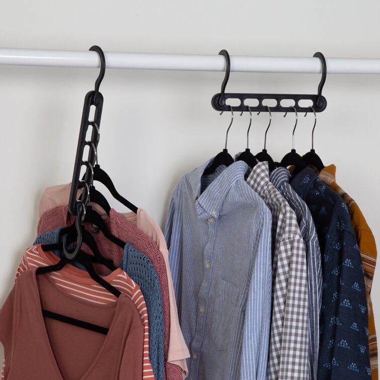 Rebrilliant Velvet Hangers, Non Slip Standard Clothes Hanger Set, Heavy  Duty Ivory Hangers & Reviews