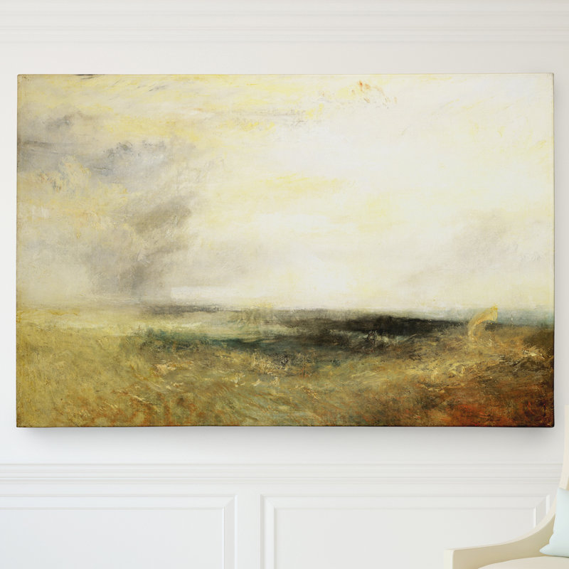 « from the sea », reproduction, H 18 po x l 27 po x P 1,5 po, Toile tendue